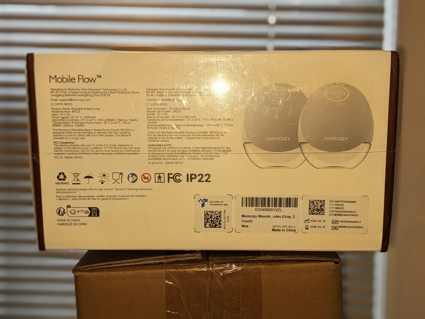 Momcozy Mobile Flow M9 Wearable Breast Pump - photo 2
