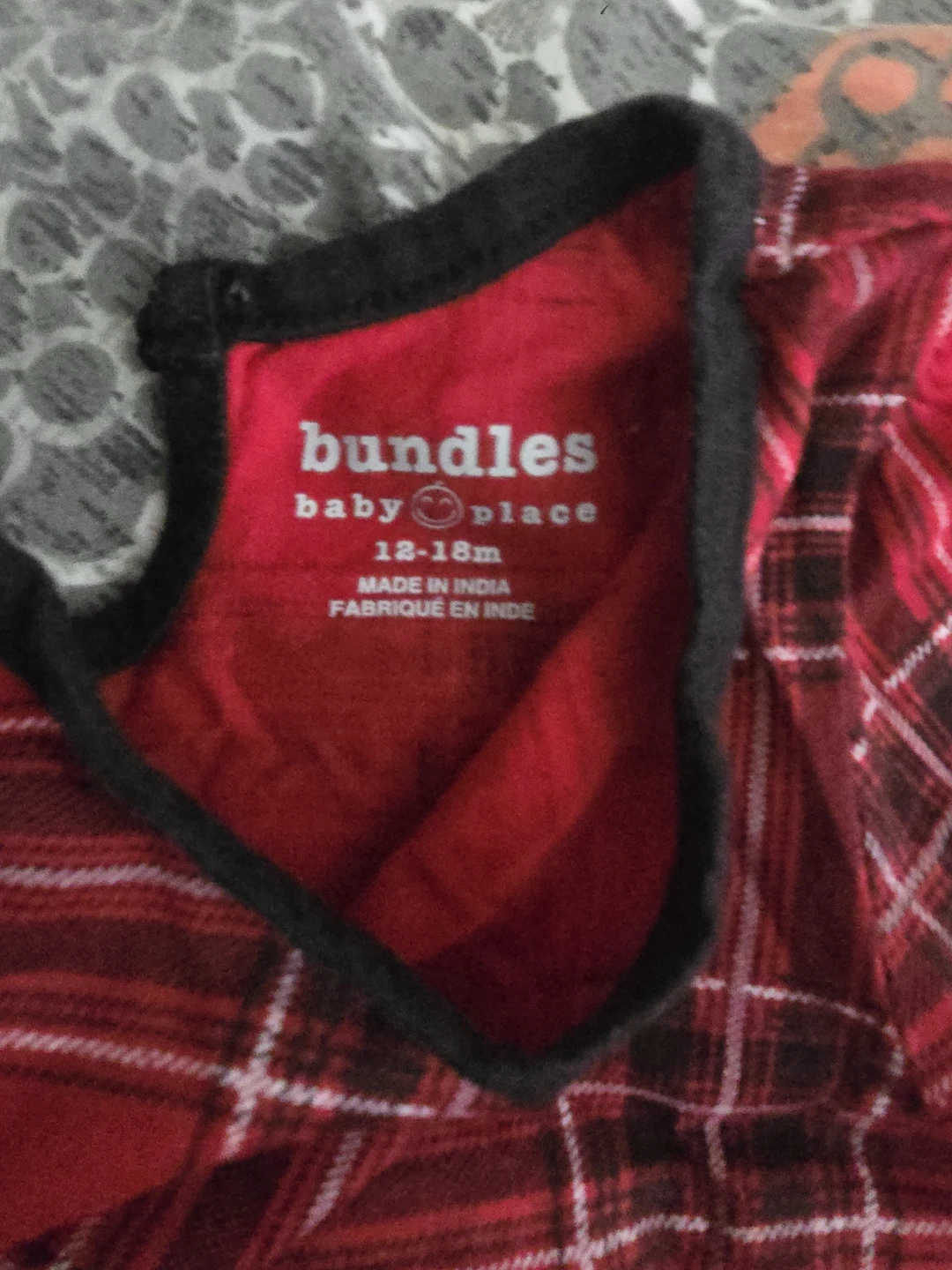 🏈 Bundles Baby Place Plaid Dress 12-18m - photo 2