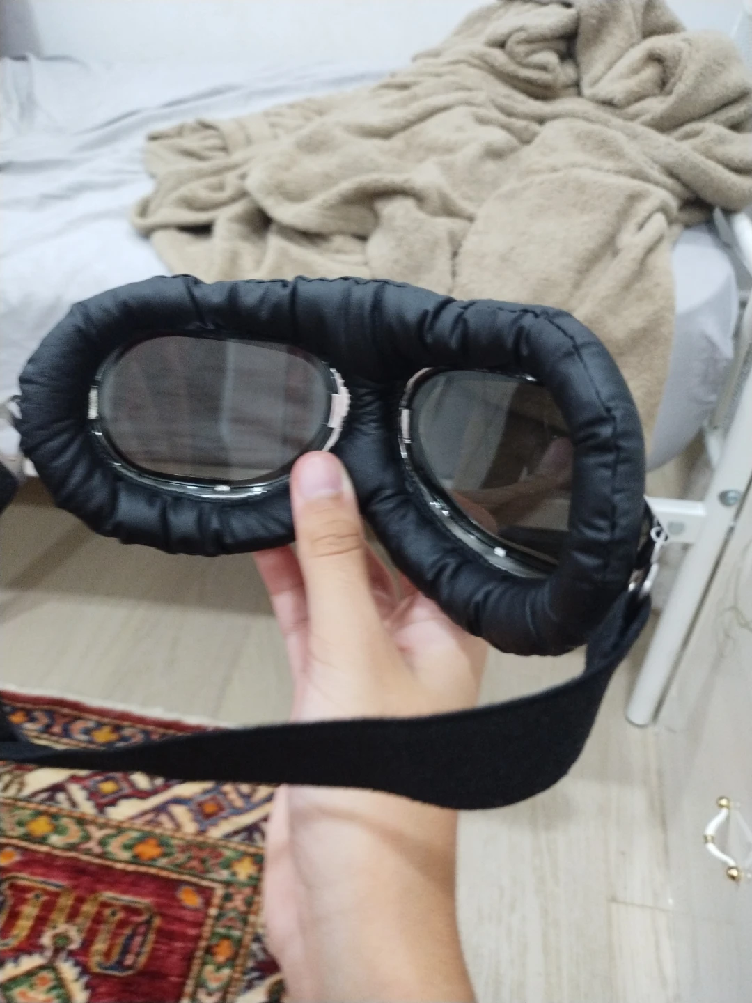 Vintage-style aviator goggles - photo 2