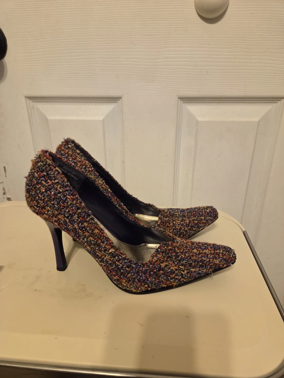 Anne Klein Tweed Pointed Toe Pumps - photo 2