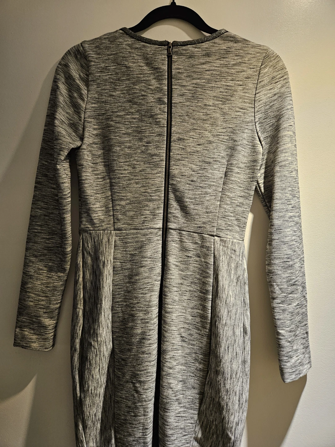Grey Long Sleeve Dress - photo 3