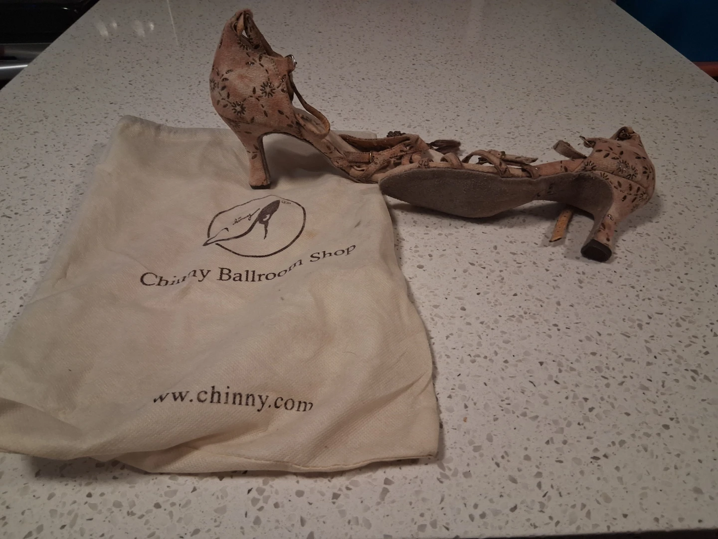 Chimney ballroom dance shoes