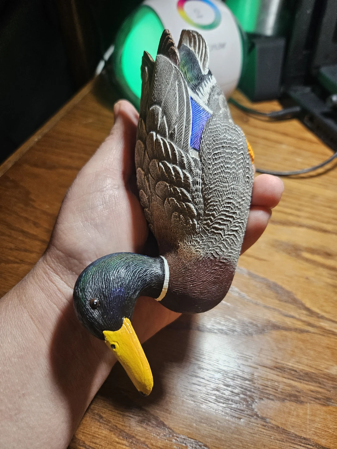 Bonded Wood Sculptures Mallard Duck - World Champion Carver - photo 2