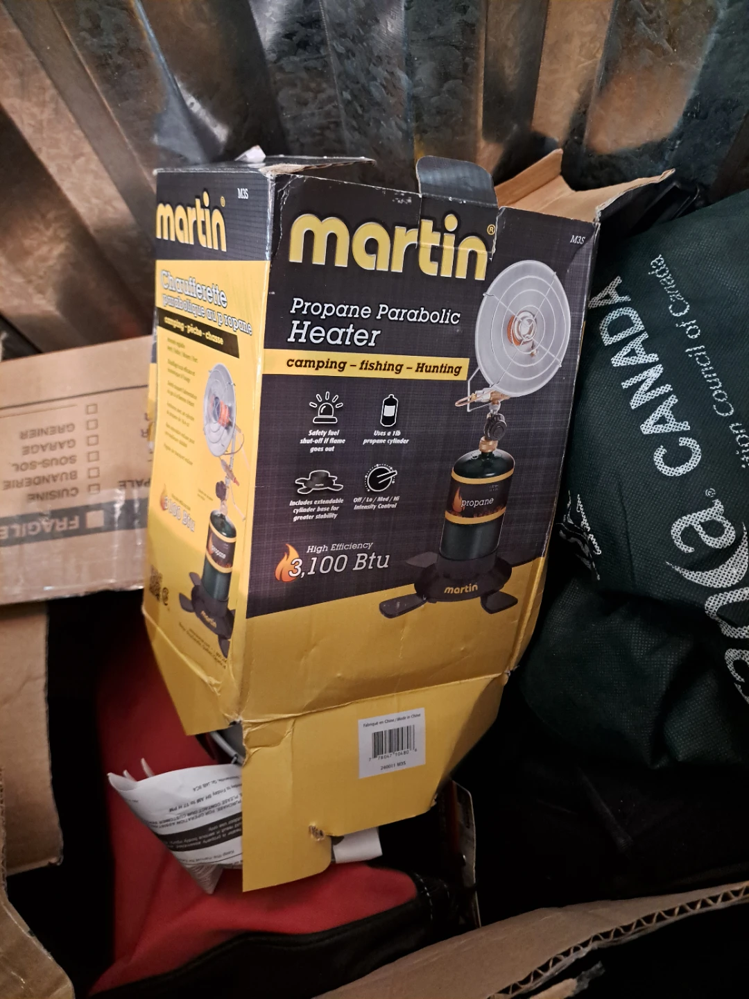 Martin Propane Parabolic Heater M3S