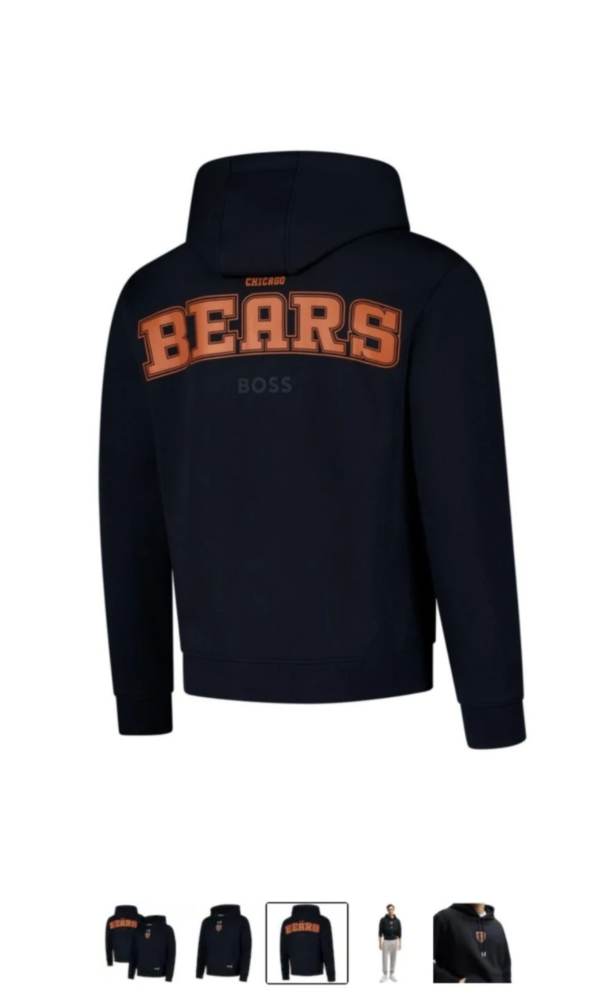 Chicago Bears Hugo Boss Unisex Woodson Hoodie - photo 2
