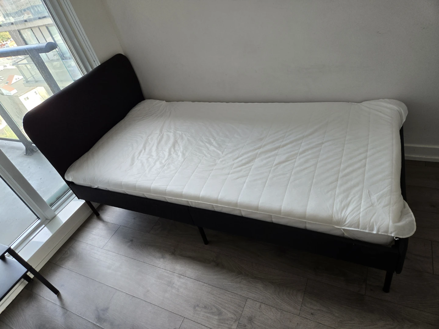 Ikea twin bed frame + mattress