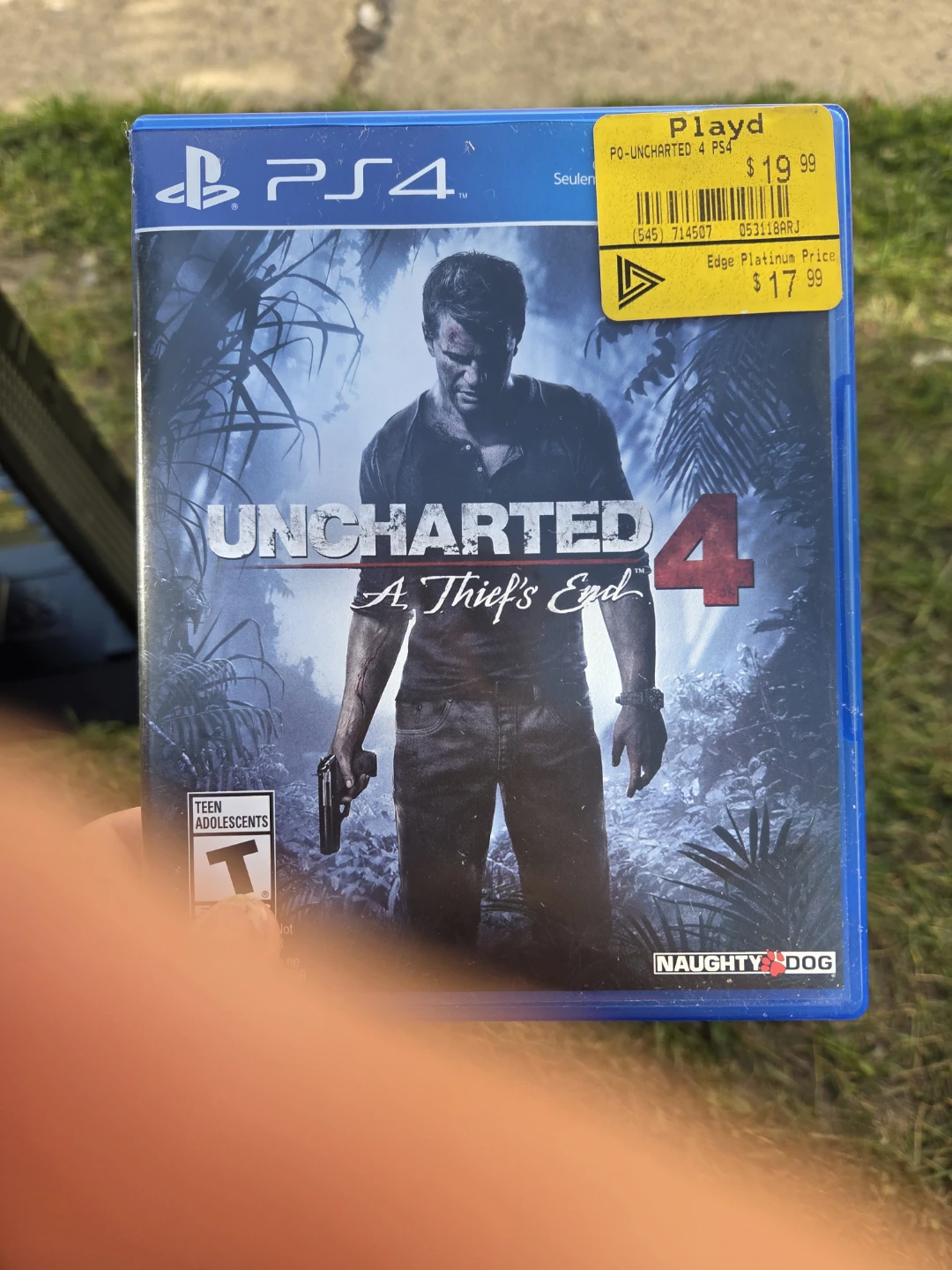Uncharted 4: A Thief's End for PS4