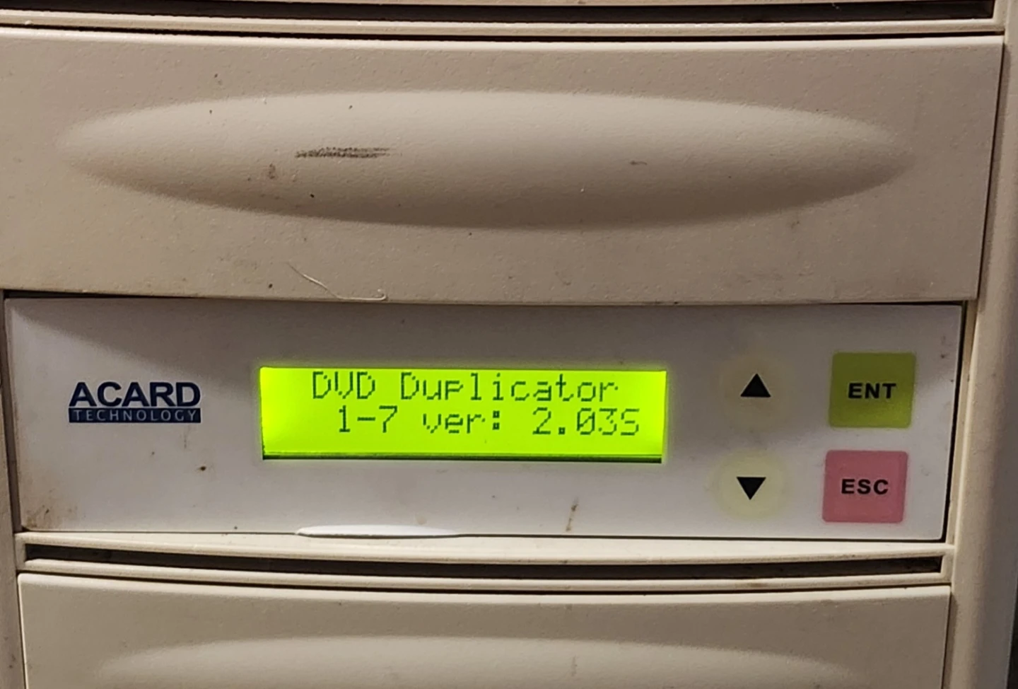 Acard CD/DVD Disc Duplicator Tower 3 drives - Condition Unknown - photo 2