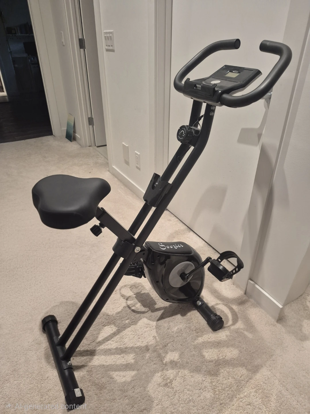 Soozier Folding Exercise Bike