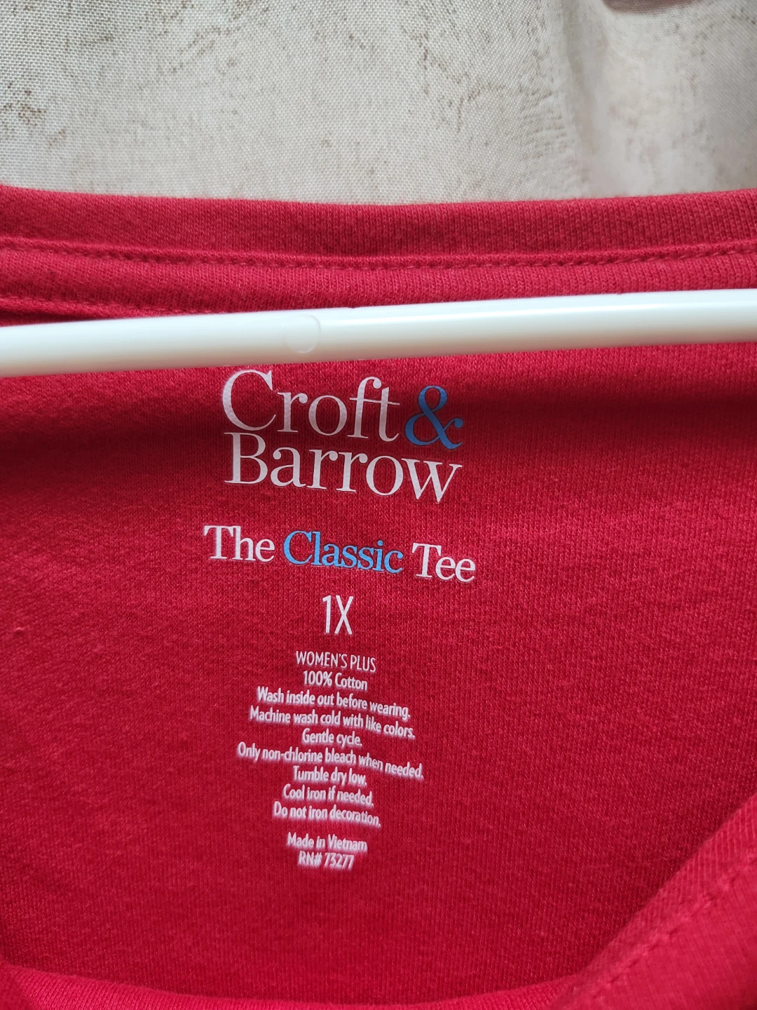 Croft & Barrow Hot Cocoa Season Long Sleeve Tee 1X - photo 2
