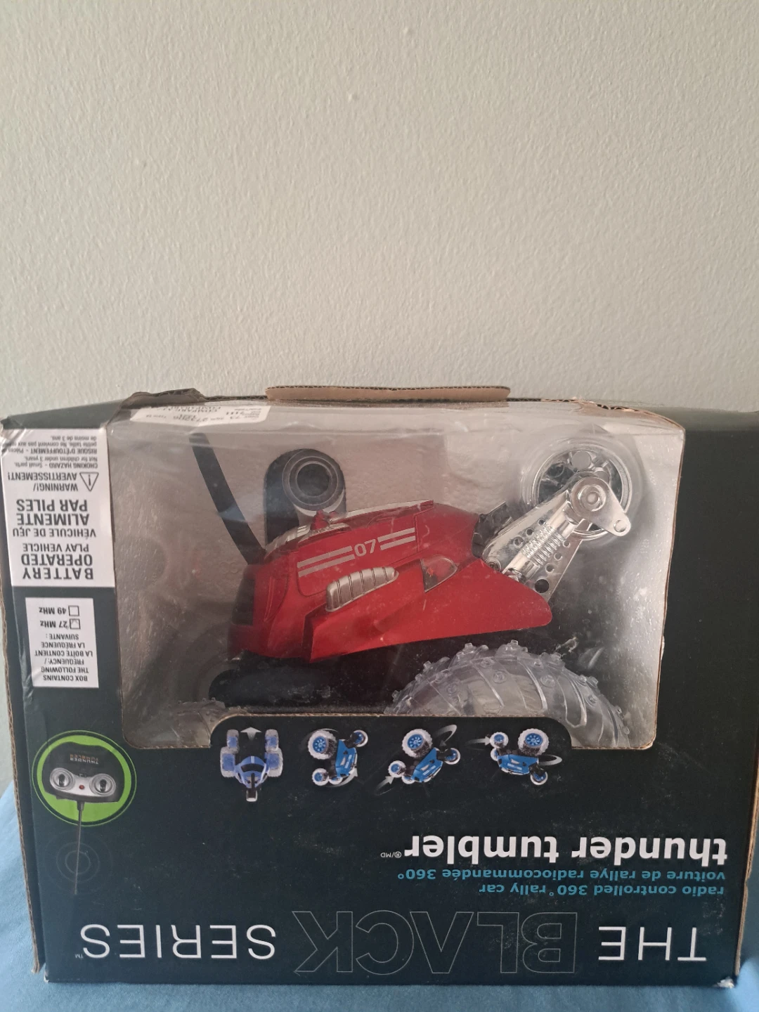 The Black Series Thunder Tumbler RC Car