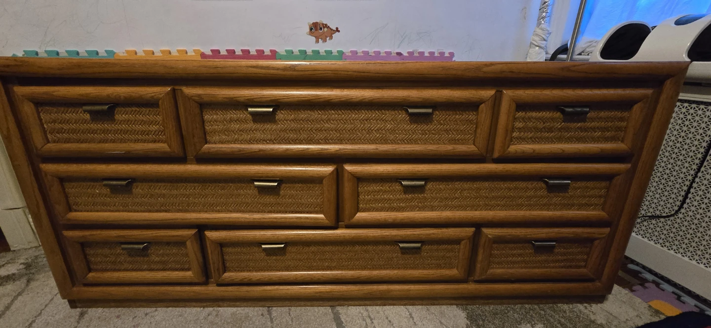 Wooden Dresser with 8 Drawers - photo 3
