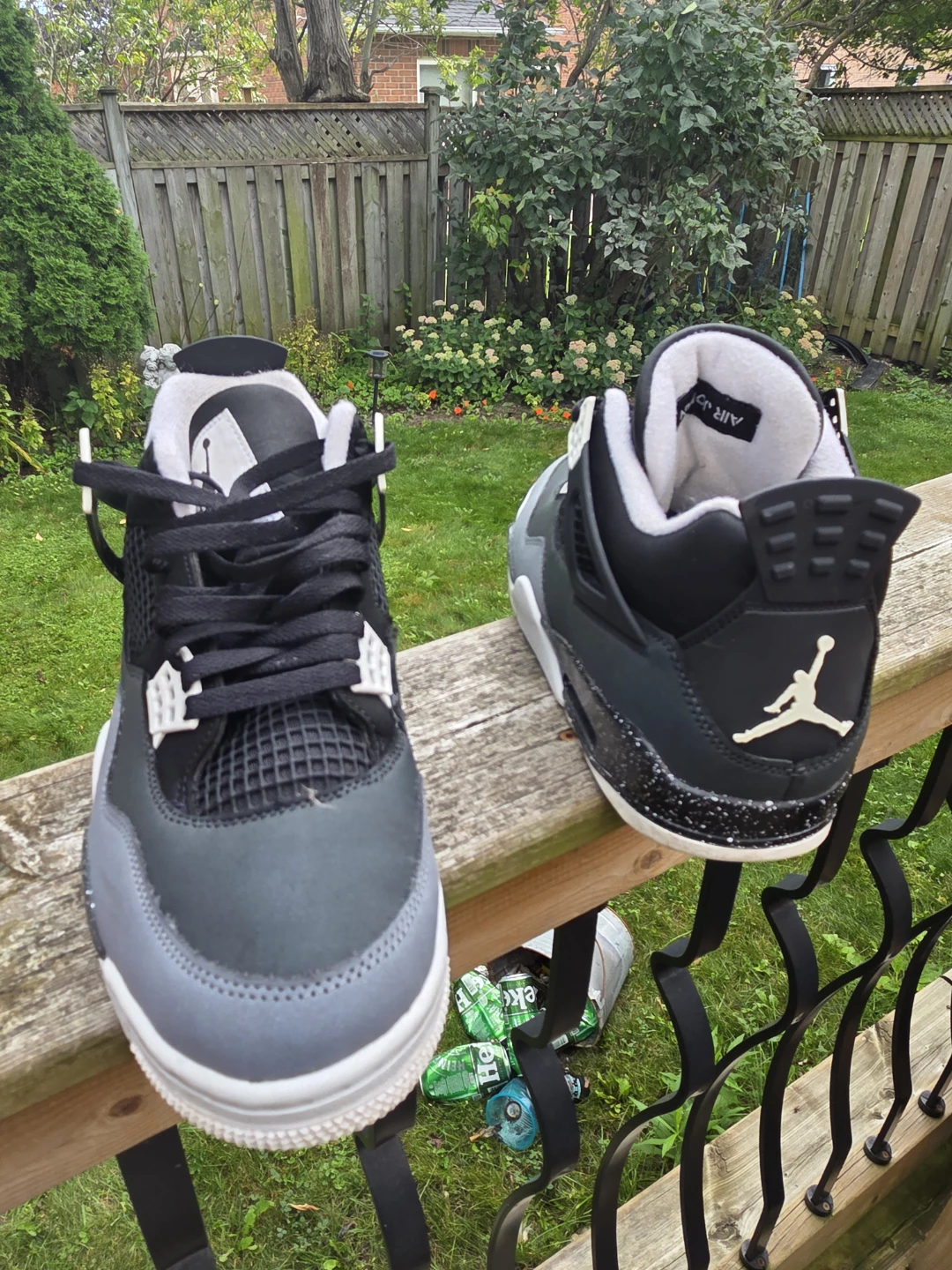 Jordan 4 Retro Fear 11 - photo 2