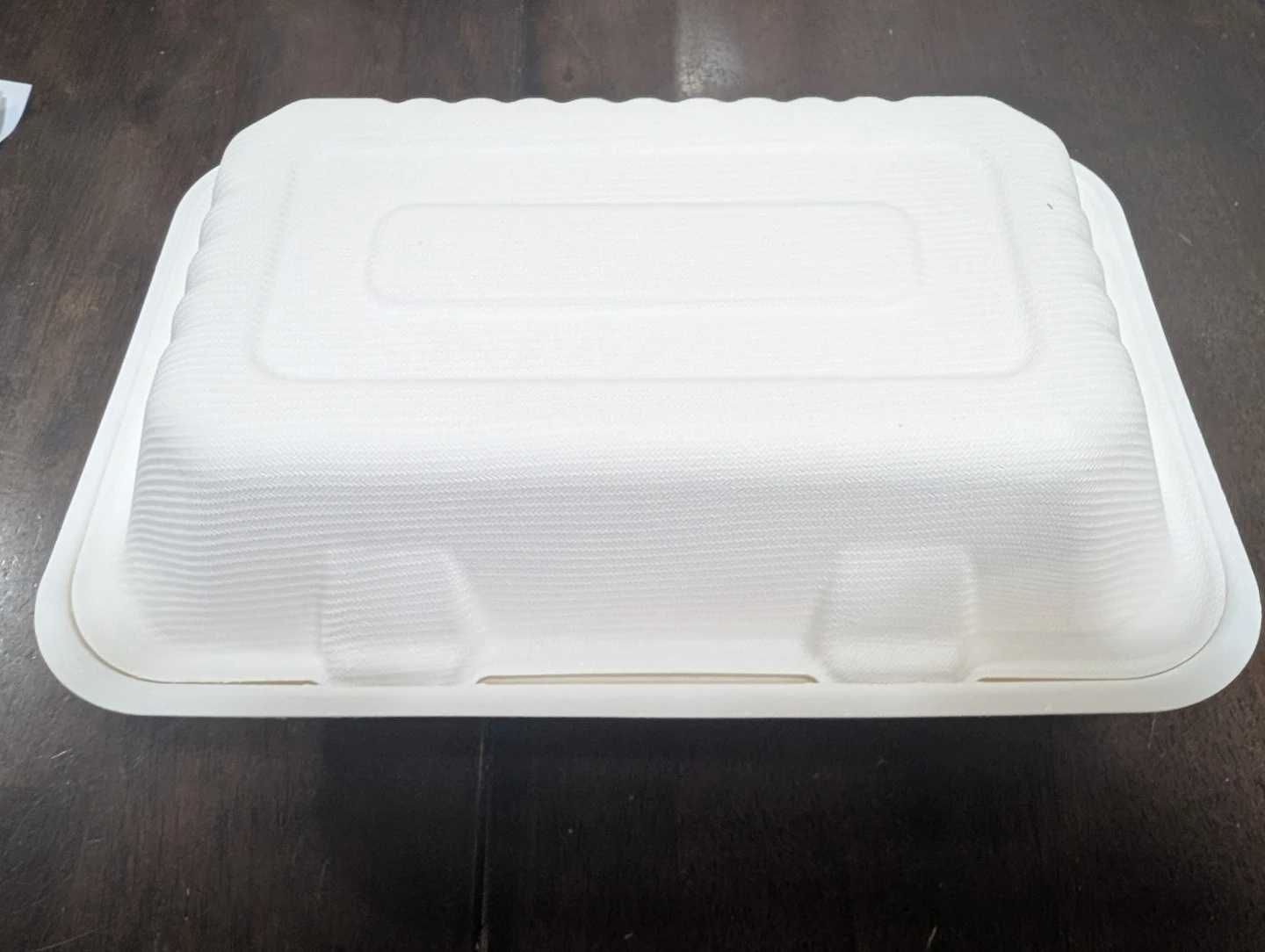 200 Compostable Sugarcane Clamshell Containers