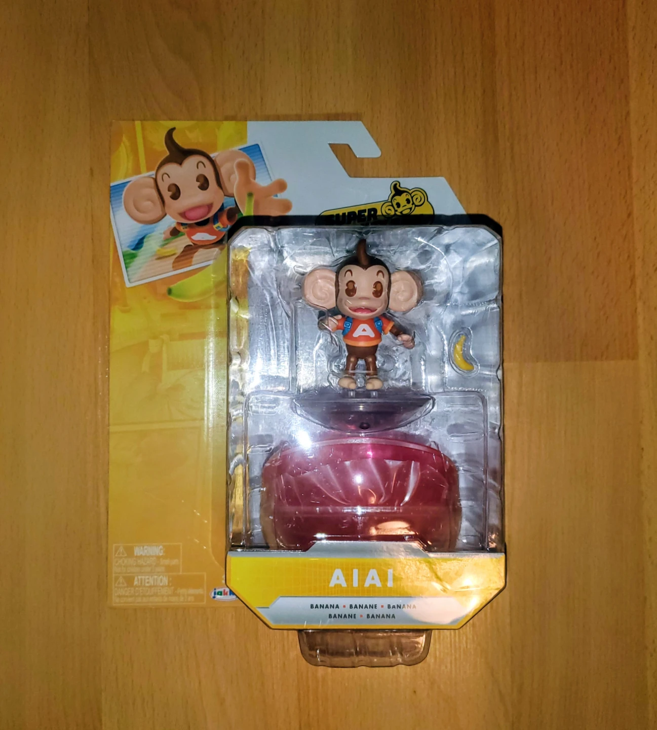 Super Monkey Ball AiAi Figure by Jakks Pacific