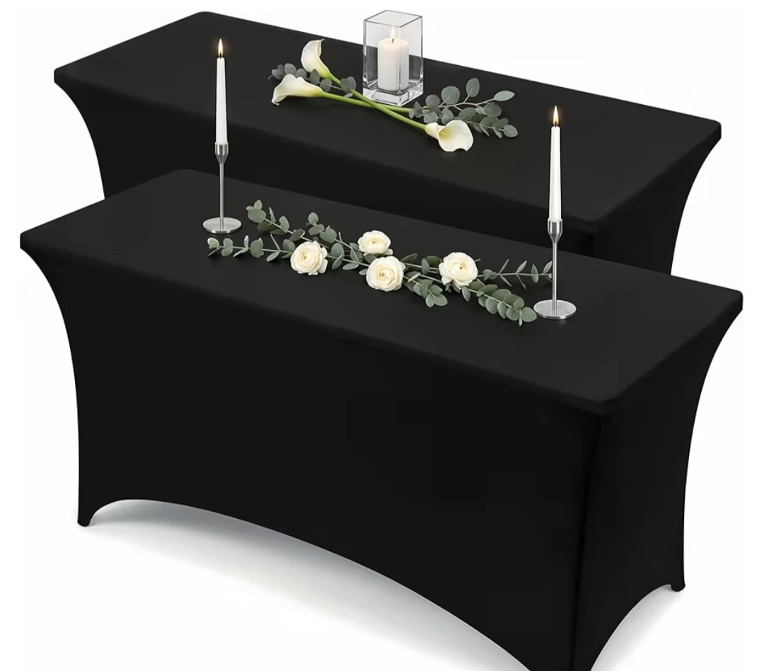 4pcs Spandex Tablecloth for 6ft Table - photo 3
