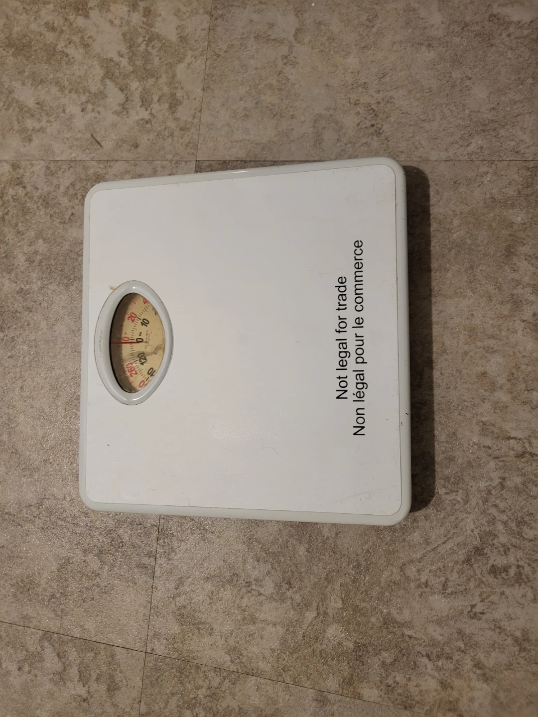 Mechanical Bathroom Weight Scale