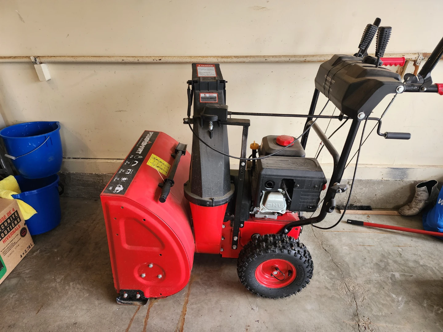 PowerSmart 212cc Two-Stage Snow Blower - photo 5