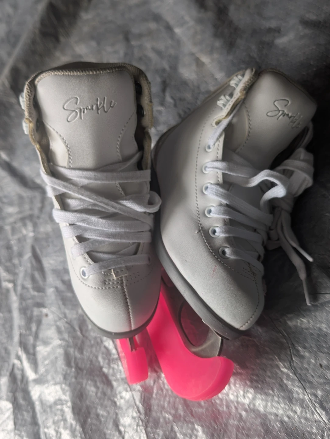 Sparkle Junior Figure Skates Size 11 - photo 3