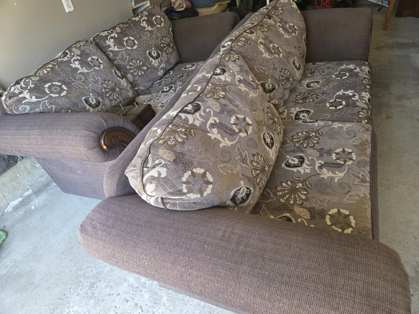 Loveseat And 3 Seater Sofa Couch