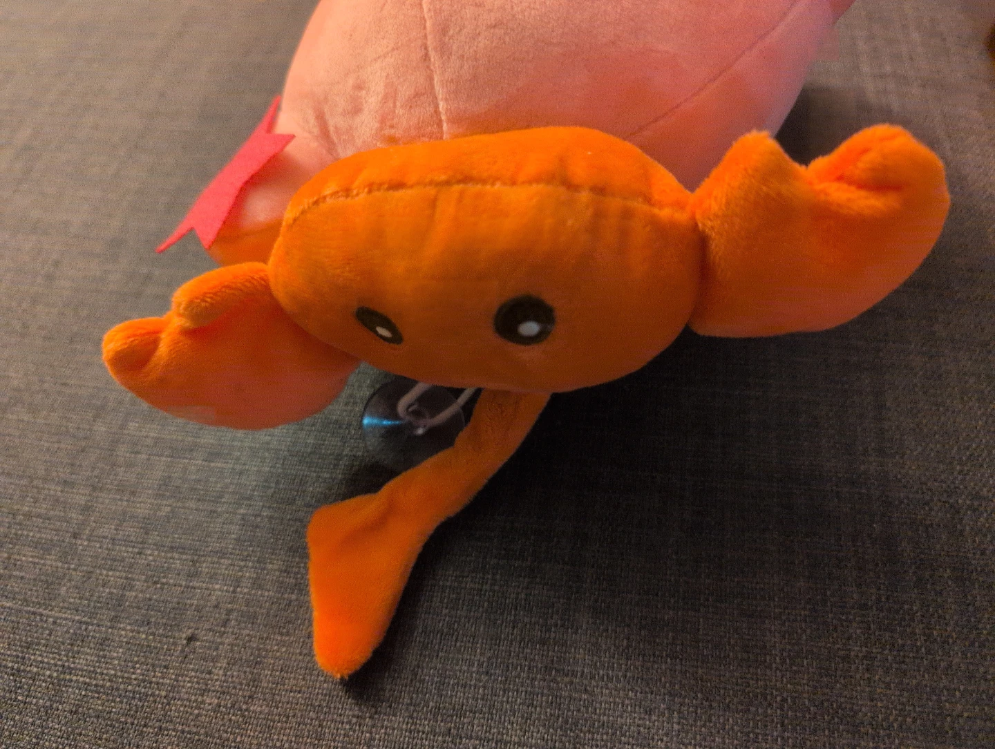 🏈Kirby plush toy with crab hat - photo 2