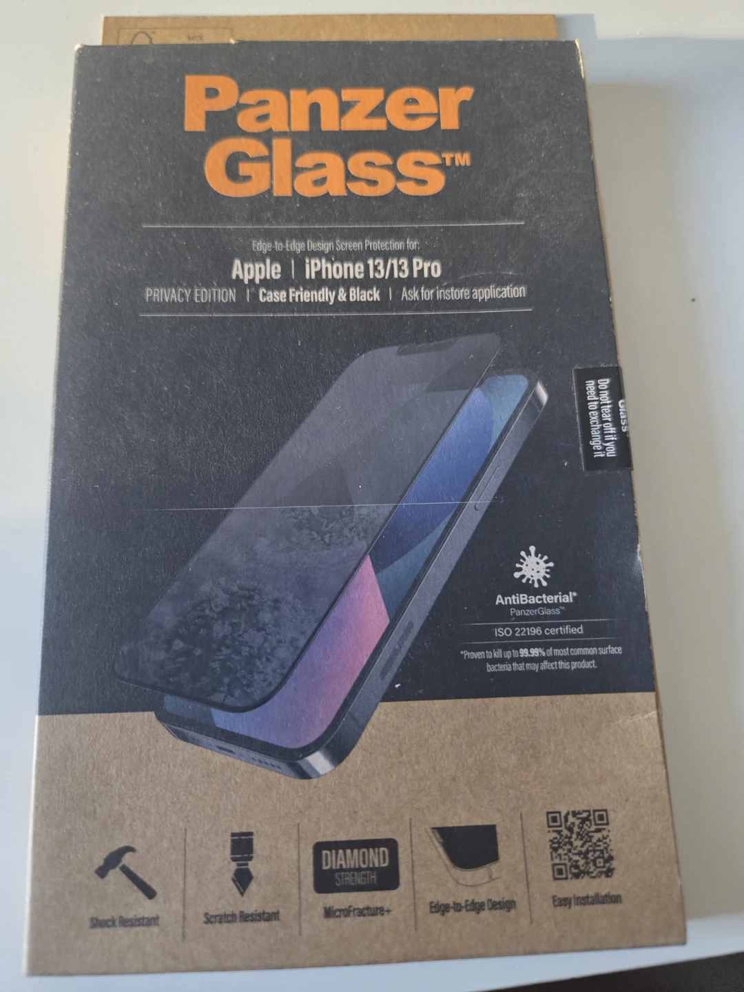 PanzerGlass Privacy Screen Protector for iPhone 13/13 Pro - photo 3