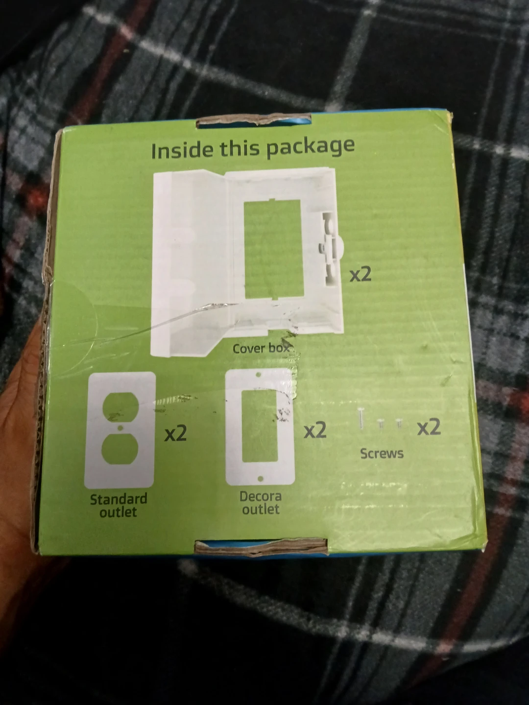 Wappa Baby Double Lock Outlet Cover Box - photo 3