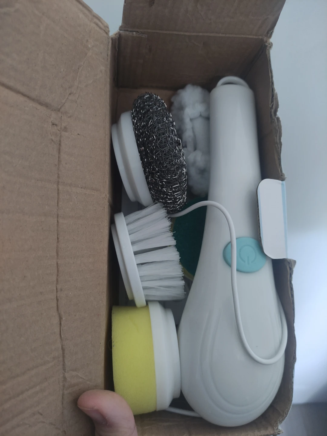 5-in-1 Magic Brush Electric Cleaning Tool 🏈 - photo 2