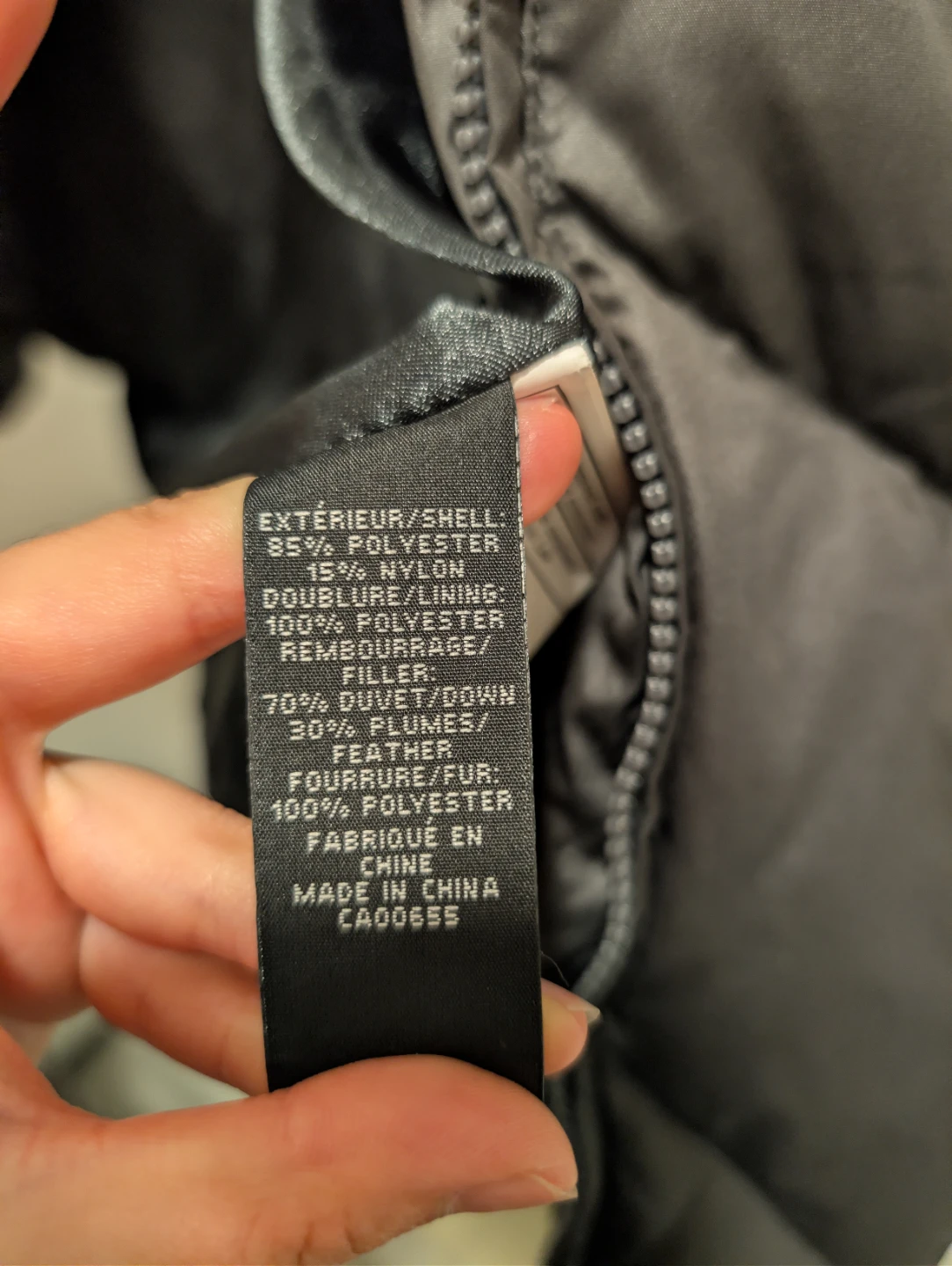 RW&CO. Black Down Puffer Jacket XS - photo 4