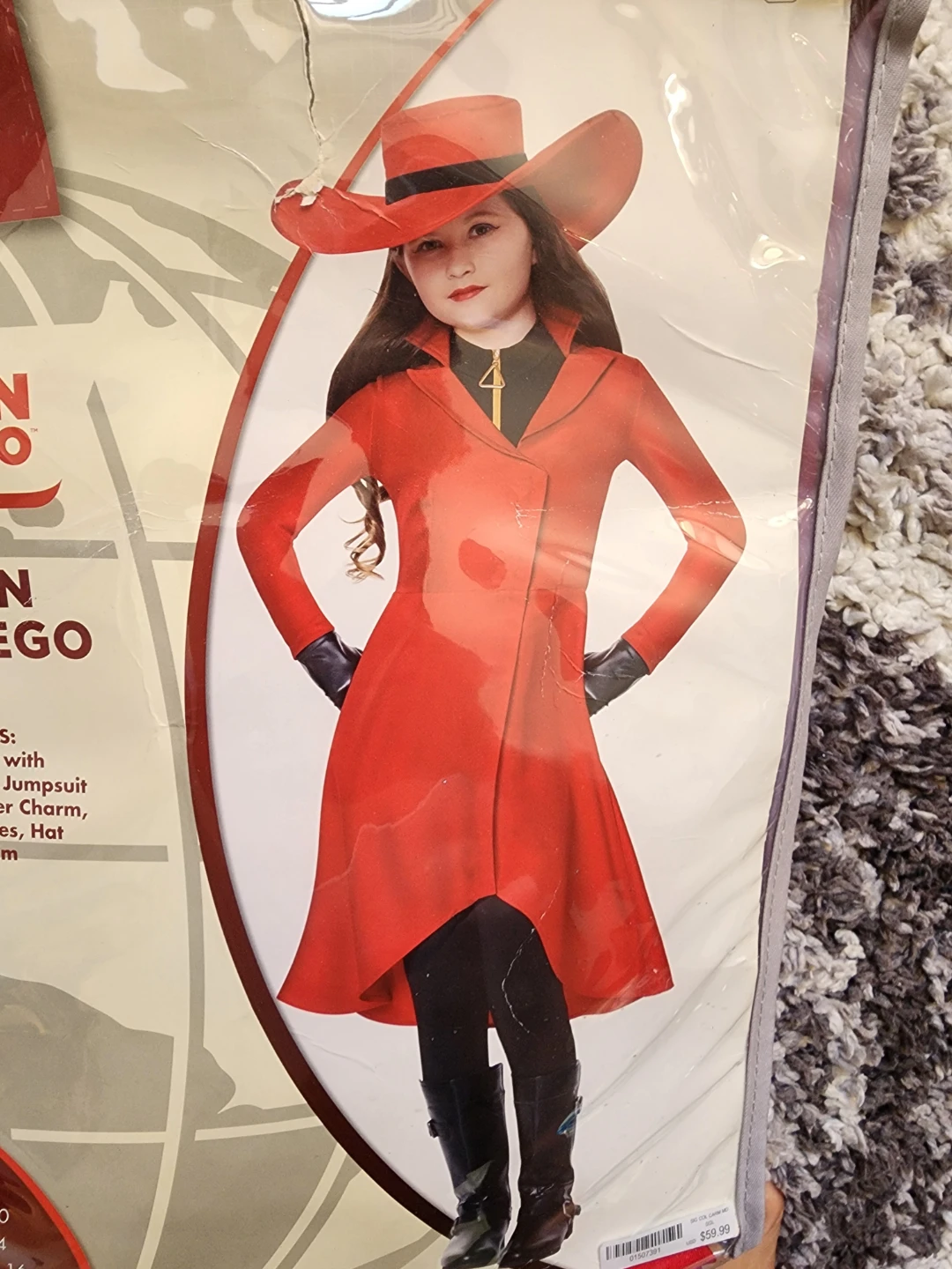 Spirit Collection Carmen Sandiego Costume Size Medium - photo 5