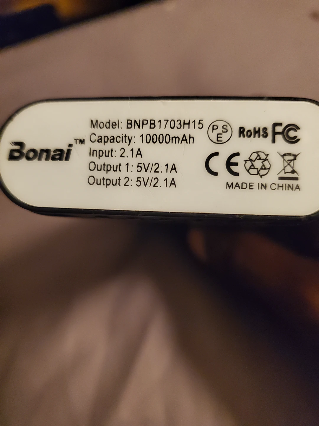 Bonai 10000mAh Portable Power Bank - photo 3