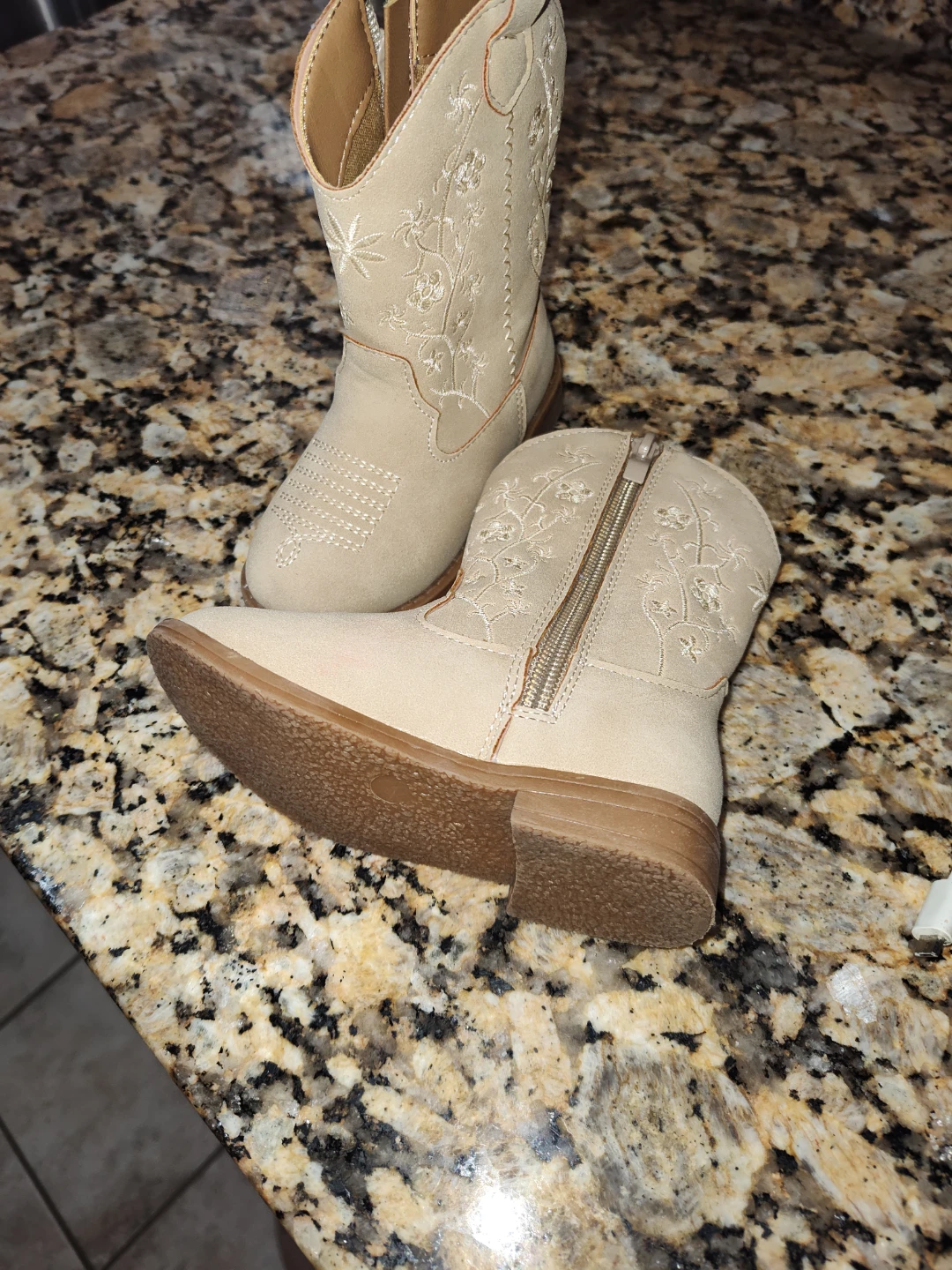 Toddler Embroidered Western Boots