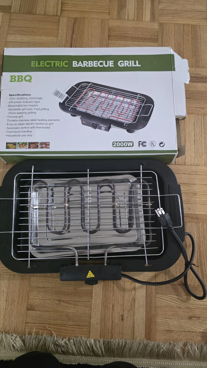 2000W Electric Barbecue Grill - photo 2