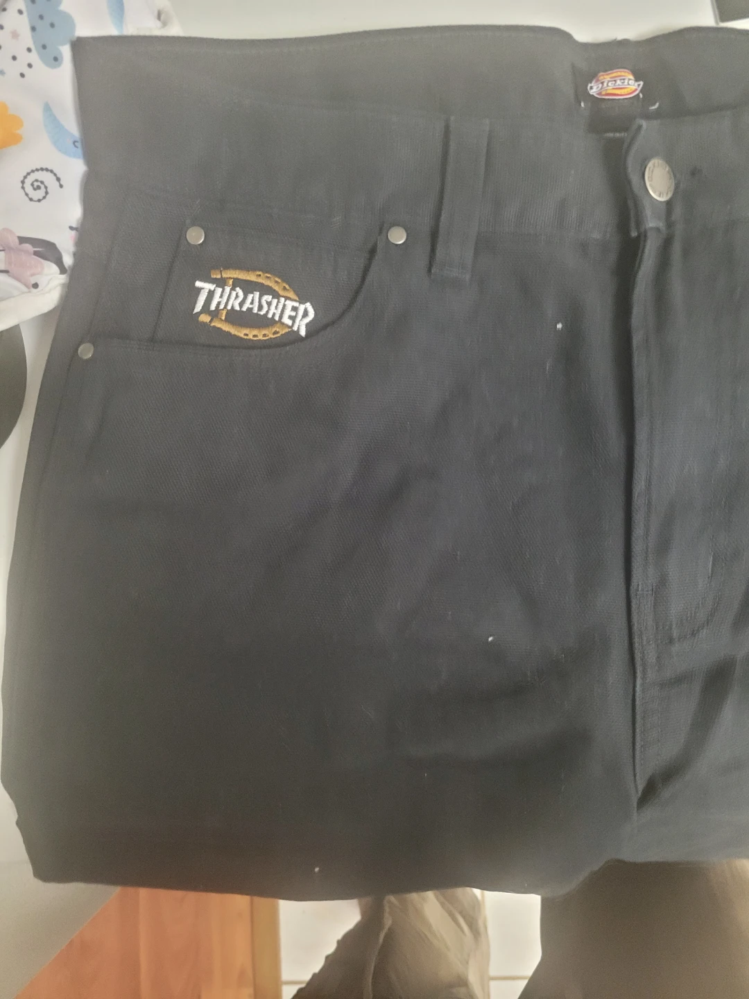 Dickies x Thrasher Pants Black 34x32 - photo 3