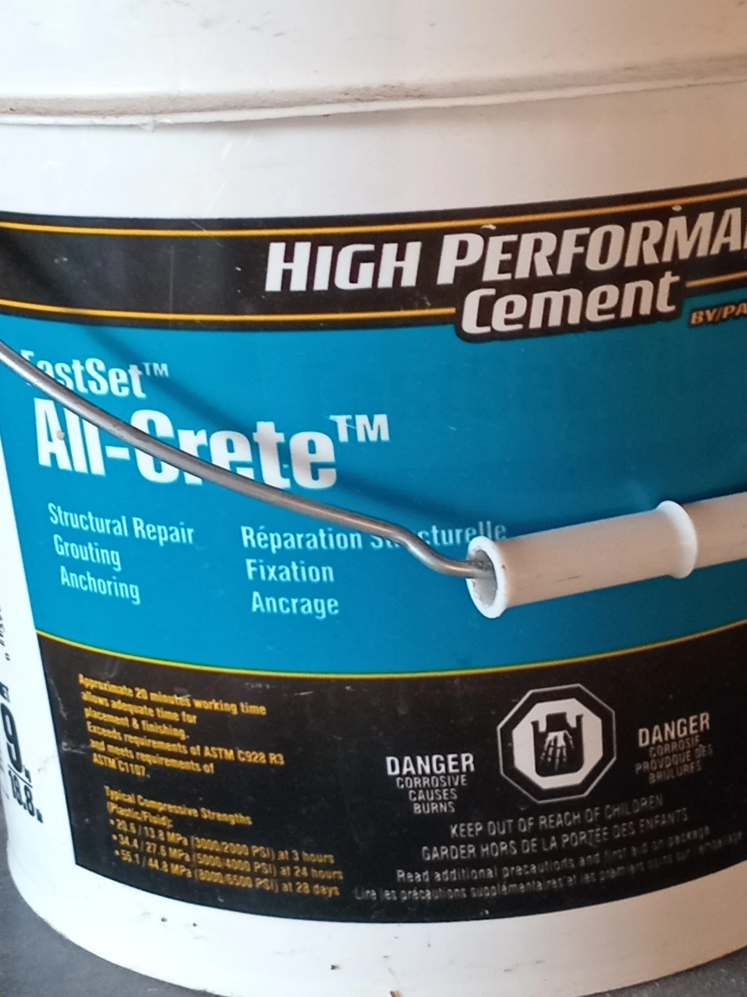 FastSet All-Crete High Performance Cement