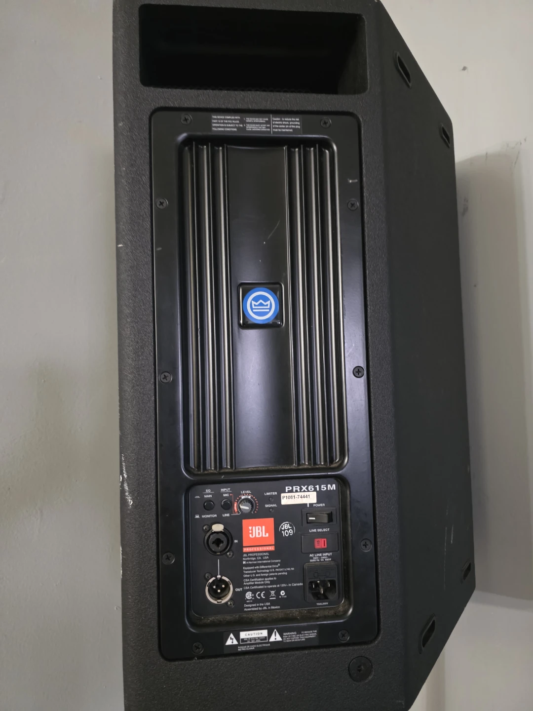 JBL PRX615M Professional Speaker - photo 4
