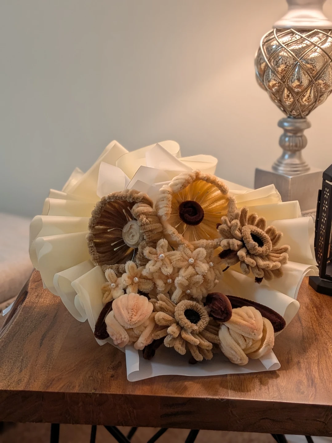 Nush Gift Shop pipe cleaner flower bouquet - photo 3