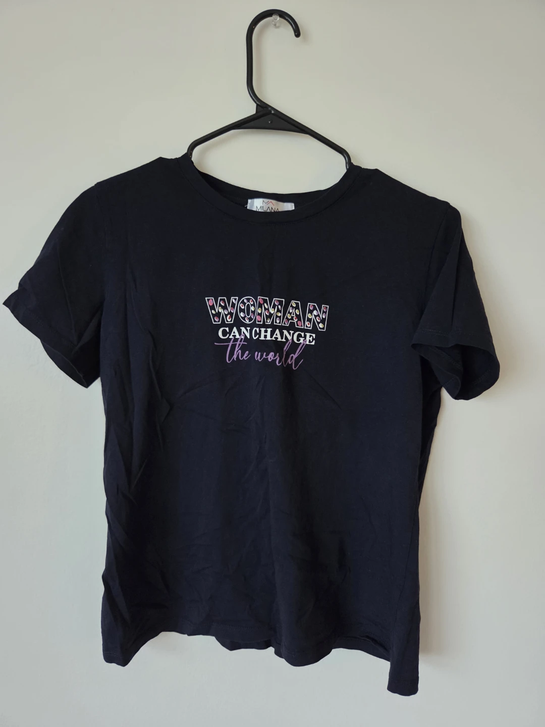 Black Graphic T-Shirt 🏈