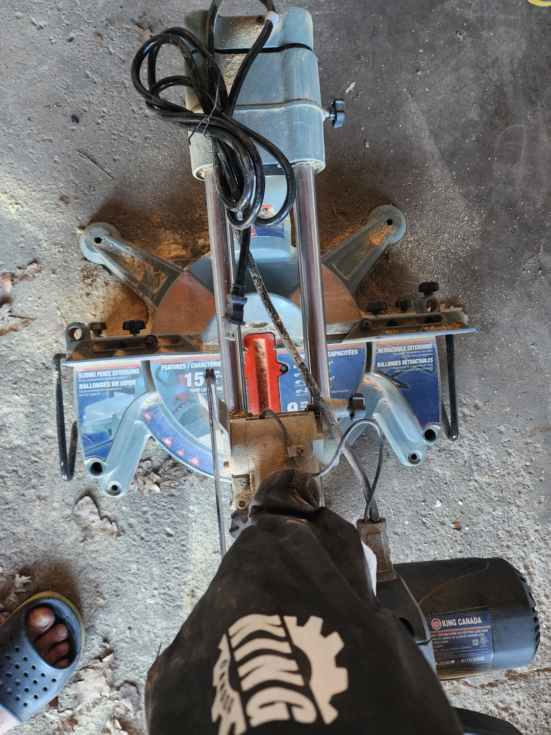 King Canada 10 inch Sliding Compound Miter Saw - photo 2