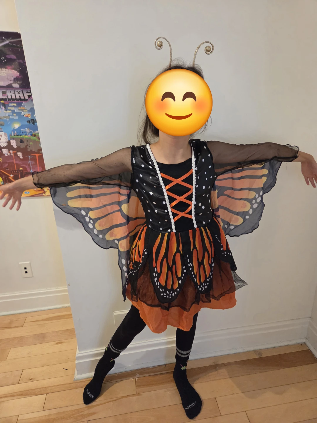 Child's Monarch Butterfly Costume