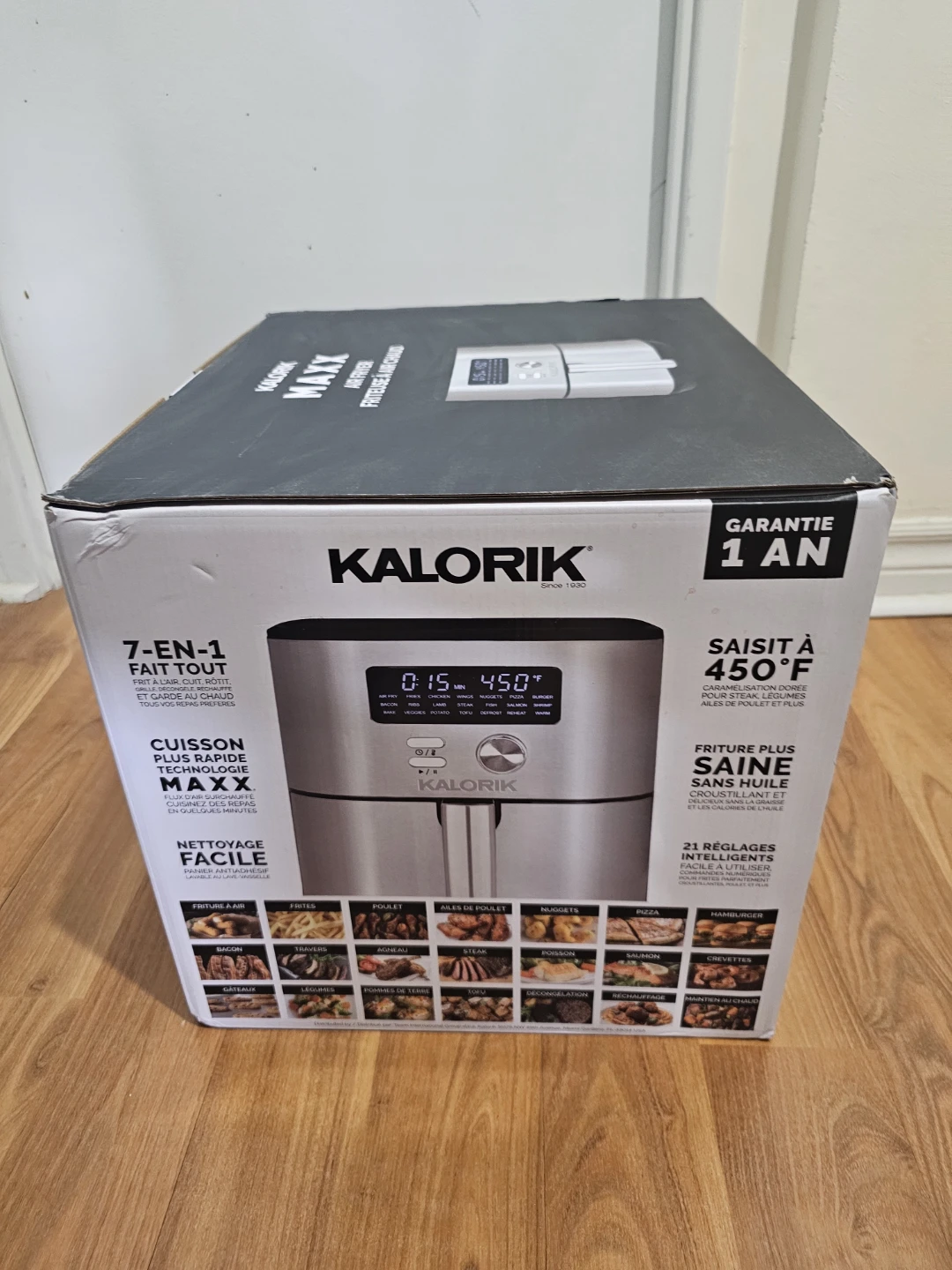 KALORIK MAXX Stainless Steel Digital Air Fryer Oven, 6 QT. 🏈 - photo 4