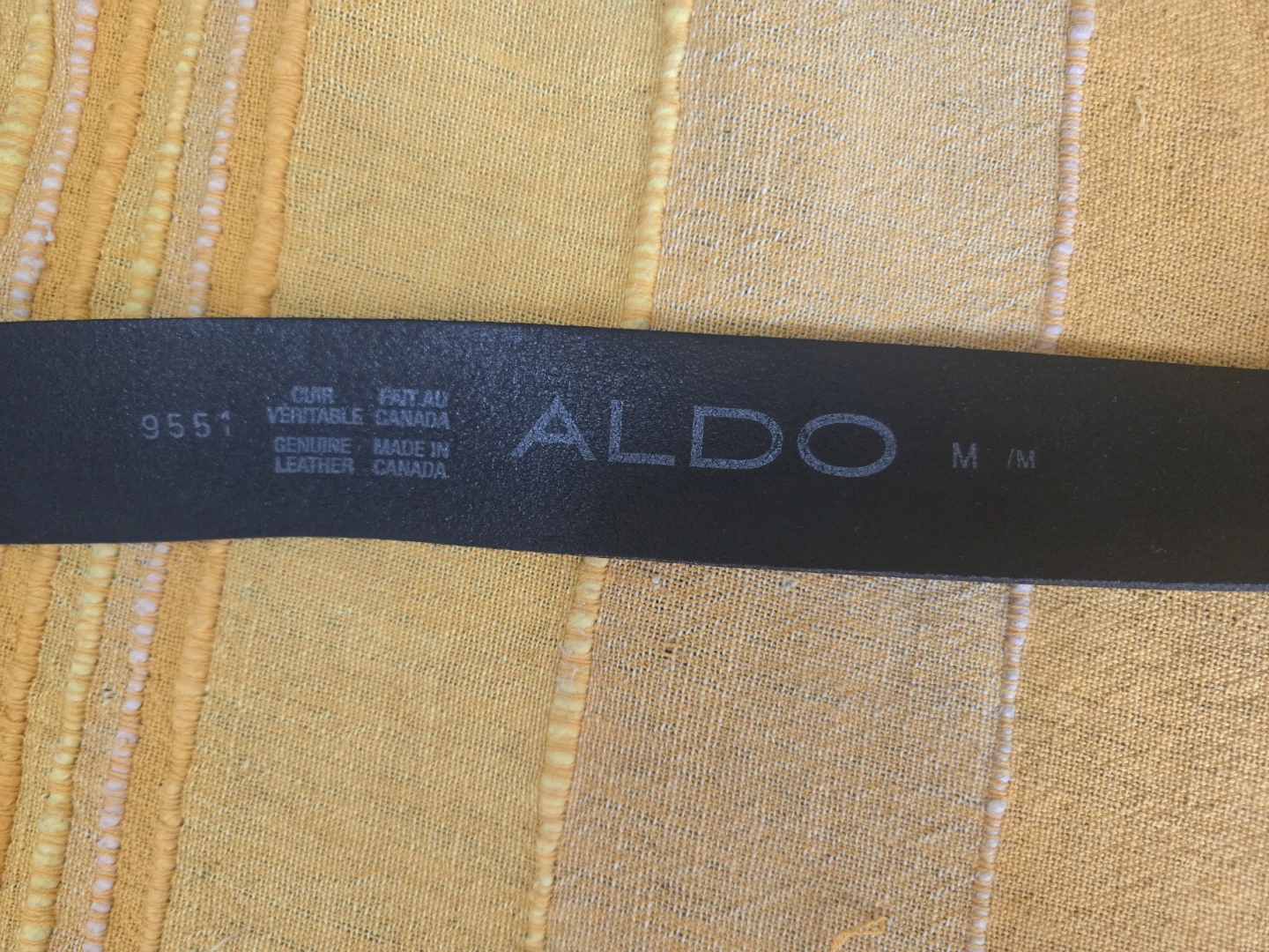 ALDO Leather Belt & Buckle - photo 5