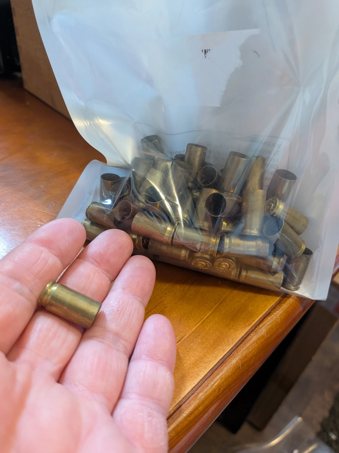 Blazer 9mm Luger Brass Casings