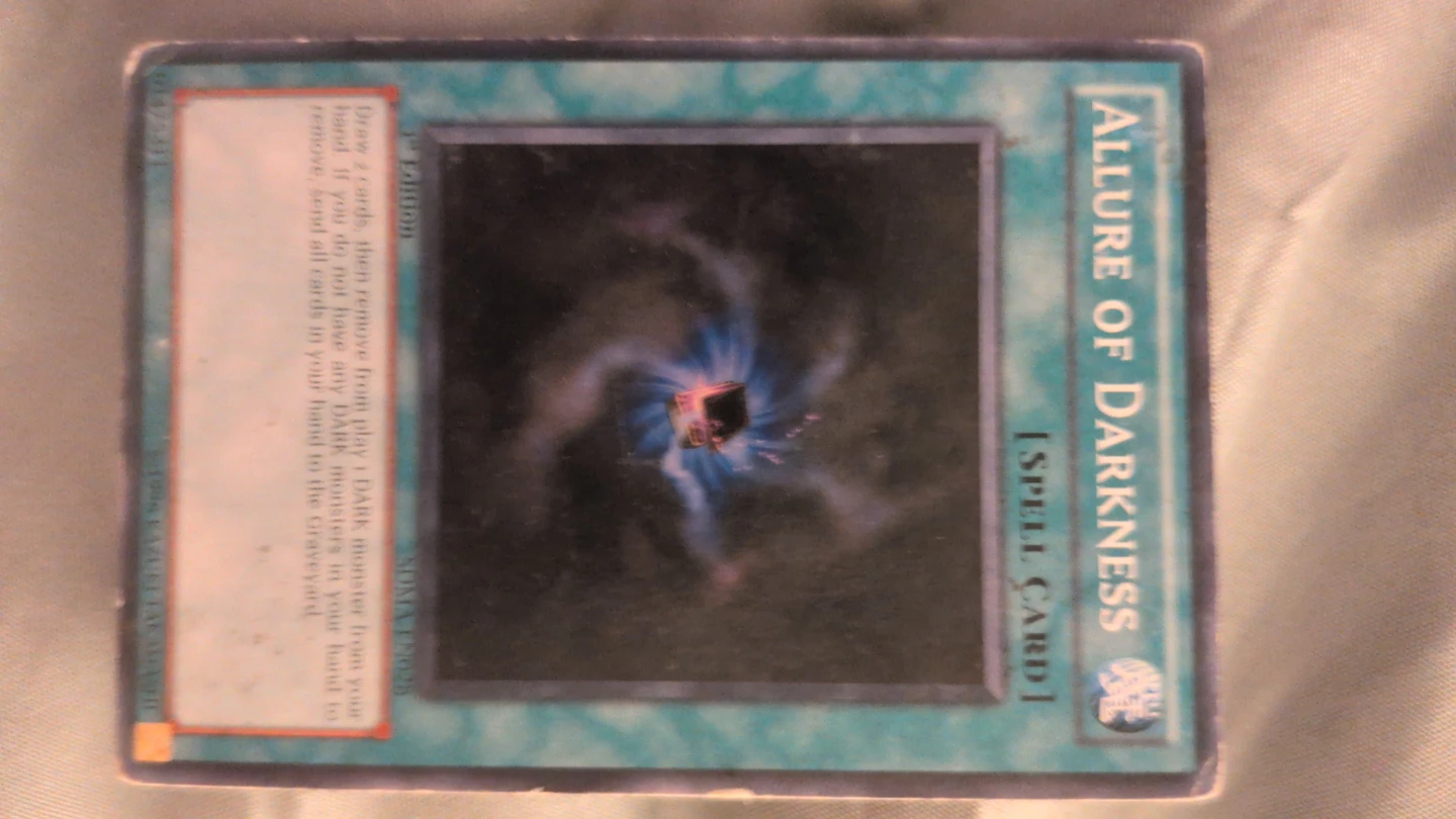 Yu-Gi-Oh! Allure of Darkness Spell Card