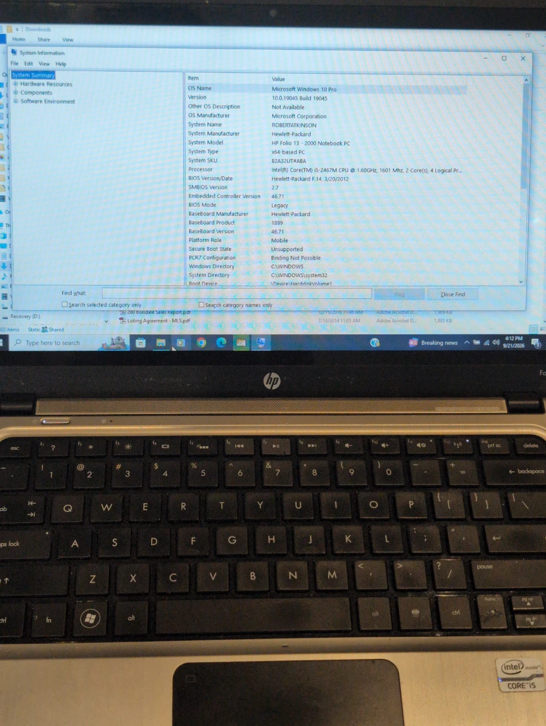 HP Folio 13-2000 Notebook PC - photo 3