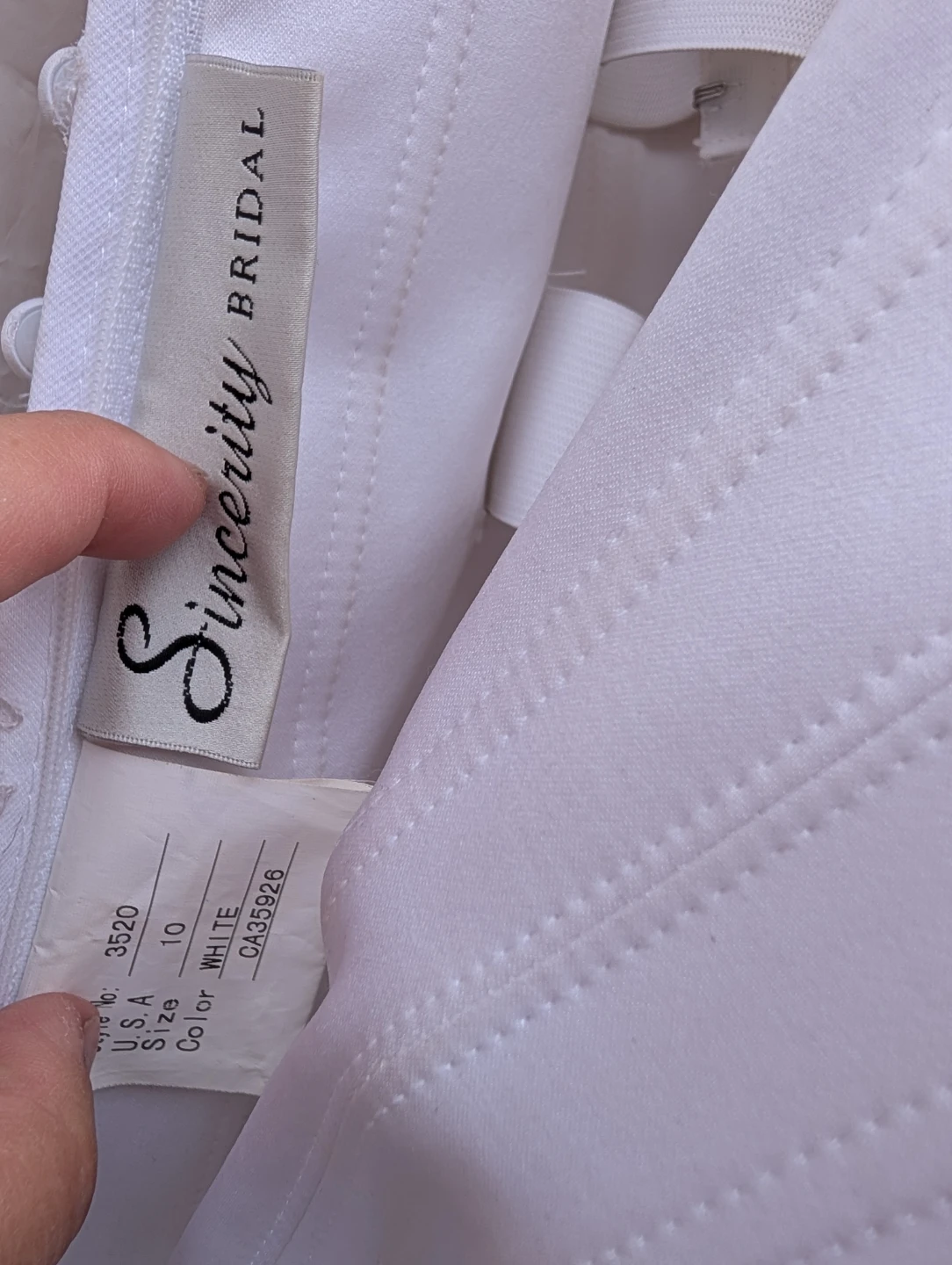 Sincerity Bridal Wedding Dress Size 10