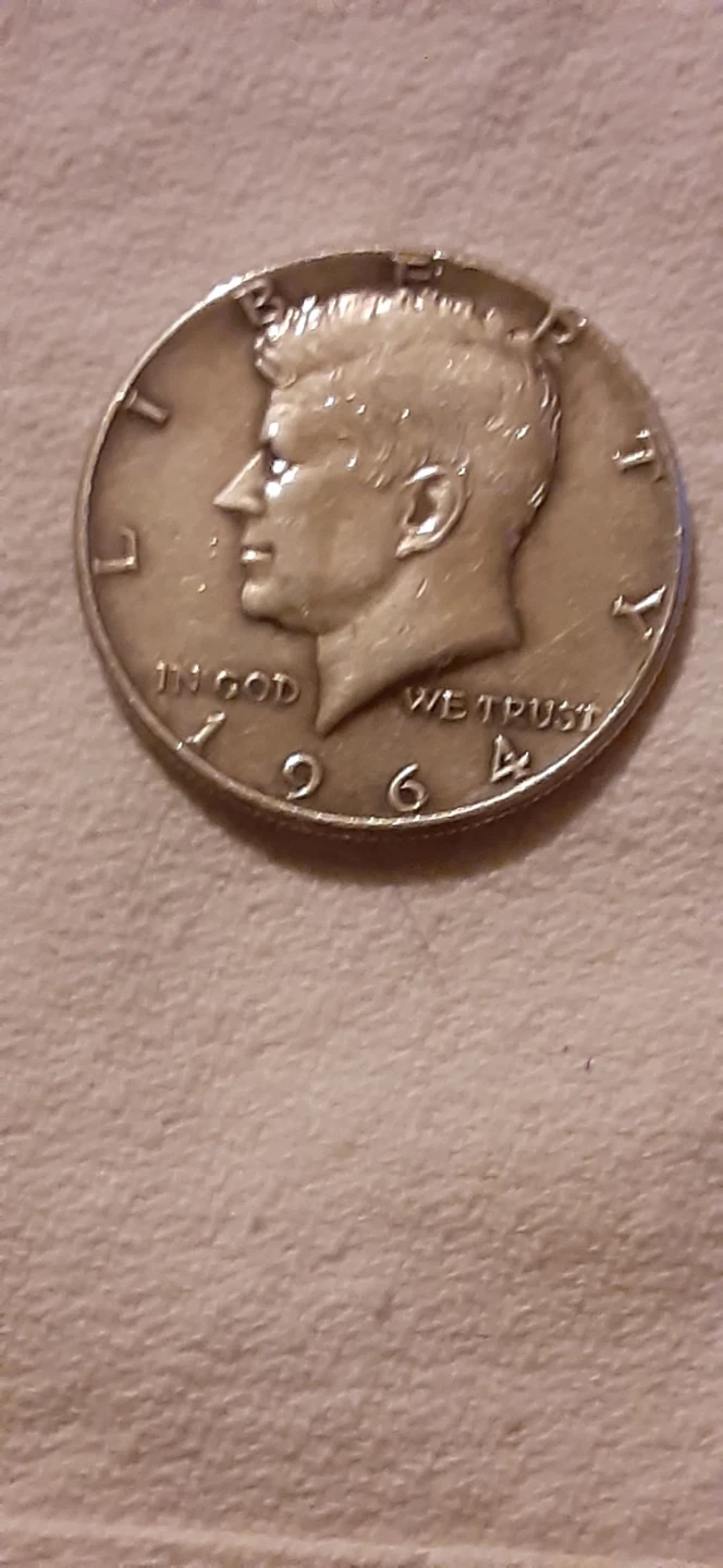 US Bicentennial Quarter and 1964 Kennedy Half Dollar - photo 2