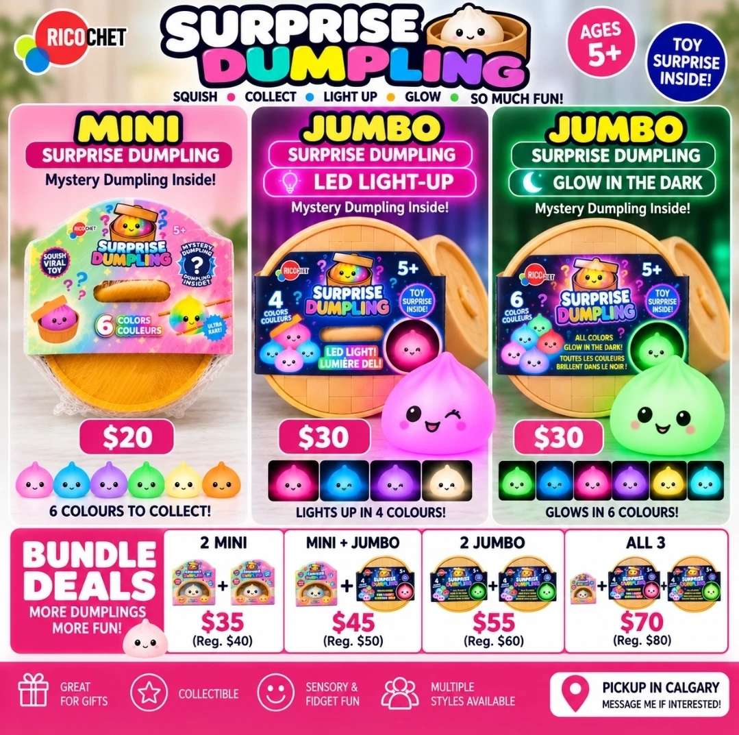 NEW Surprise Dumpling Squishy
