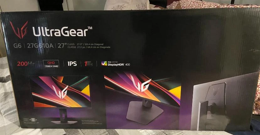 LG UltraGear 27" QHD Gaming Monitor 27G610A