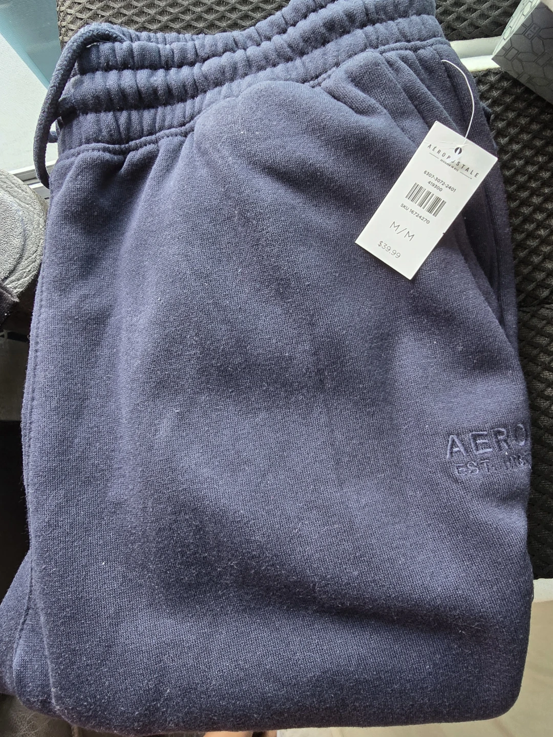 Aeropostale Navy Joggers - Size M